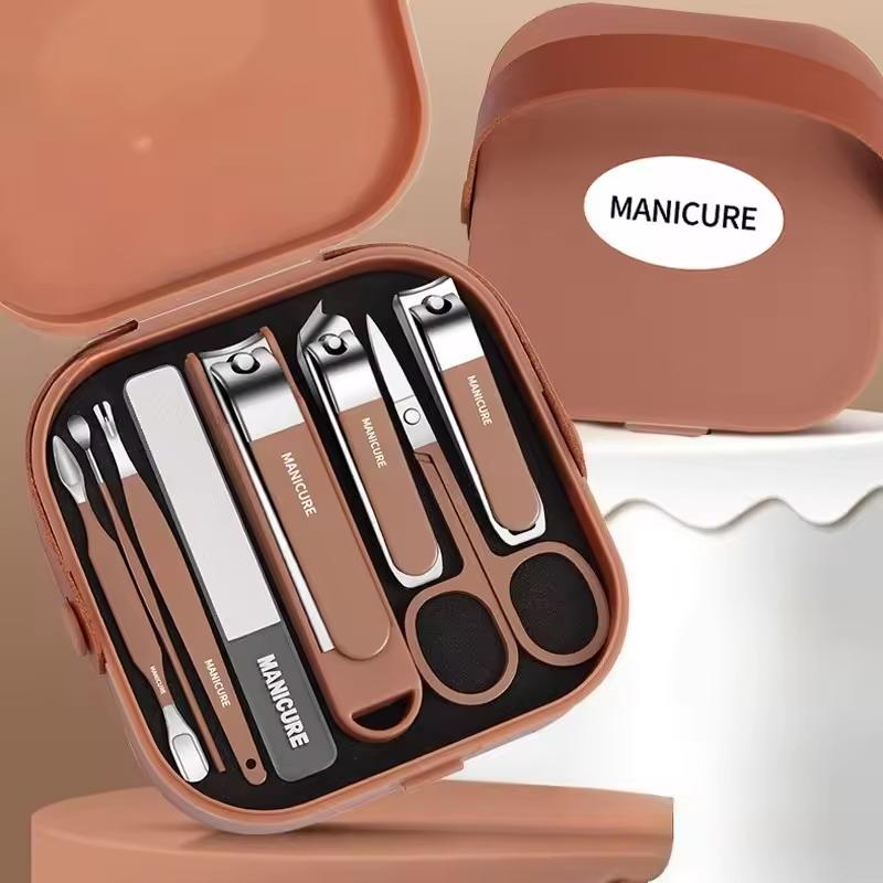 Mens Grooming Kit Case - Kit de soins des ongles, ensemble