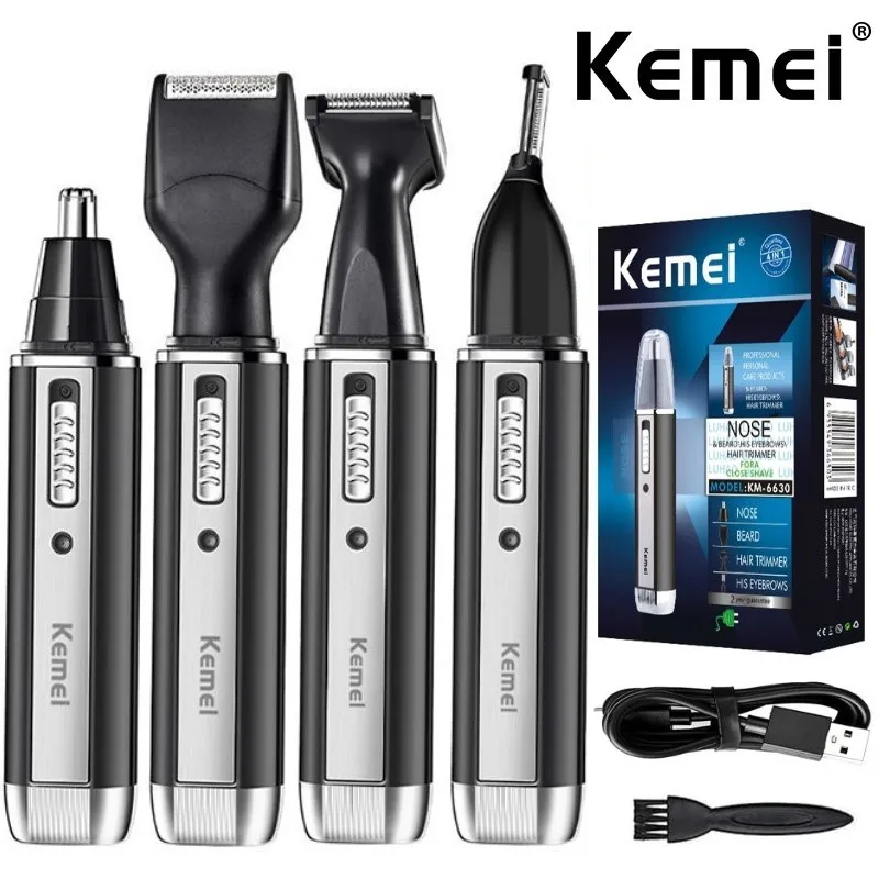 Kemei 4 en 1 tondeuse pour hom - Men'S Grooming Nose Hair Trimmer avis et prix